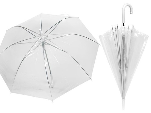 Ombrello trasparente pvc - x,