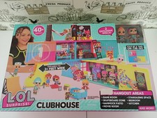 LOL Surprise Clubhouse Playset 2 Bambole Esclusive Nuove Sigillate. Spedizione gratuita