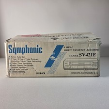 SYMPHONIC SV421E Lettore VHS