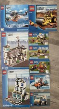 LEGO City solo manuali.  Lotto