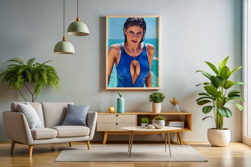 Poster tela bikini alexandra - poster,