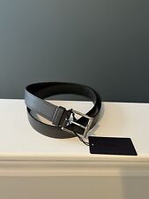 Cintura uomo Prada grigia in