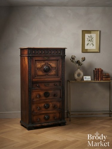 Bureau secretaire antico - secretaire, legno