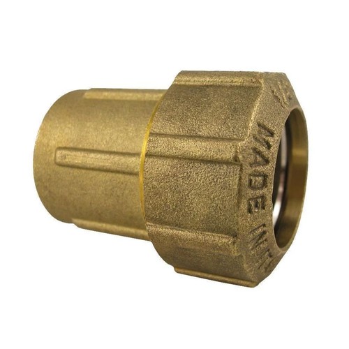 Raccordo ottone tubo - ottone, pe