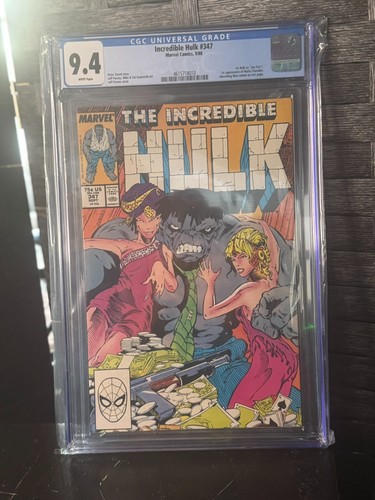 Incredible hulk 347 - hulk, #347