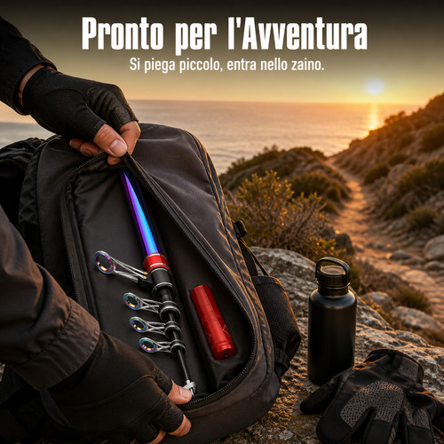 Canna pesca sezioni - canna, da