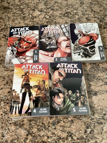 Attack titan manga volumi - attack,