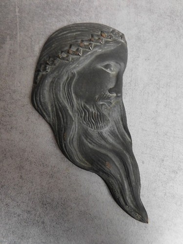Testa del cristo bronzo - testa,
