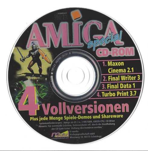 Amiga speciale rom - cd,