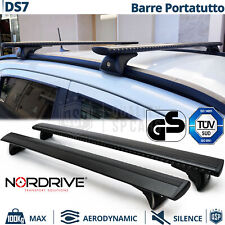 Barre Portatutto Per Citroen DS7 ORIGINALI Nordrive EVOS Silenzio TÜV-GS Nere