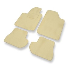 Tappetini in velluto per Citroen C2 Hatchback (2003-2010) tappeti auto Beige