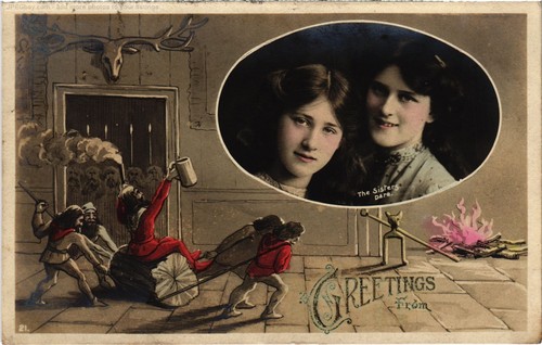 Cpa souvenir theatre star - theatre,