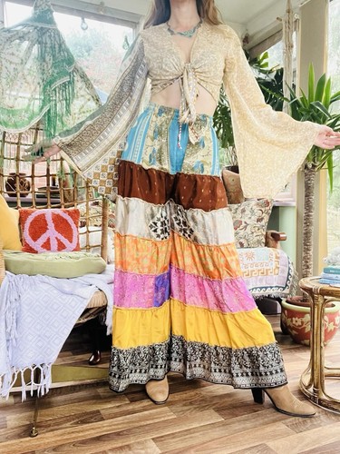 Pantaloni gamba larga vintage