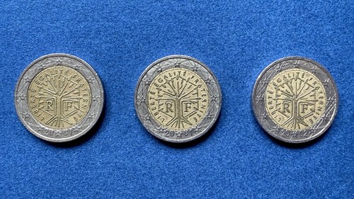 Monete euro francia 2001 - 2,