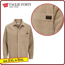 camicia cotone velluto TAGLIE