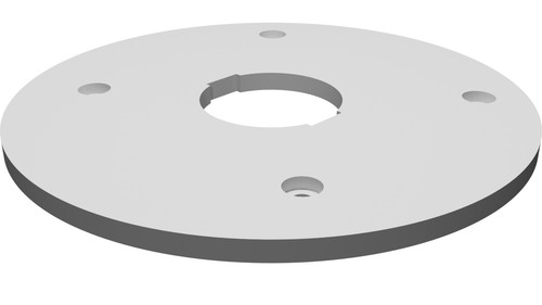Base circolare piastra - base, per