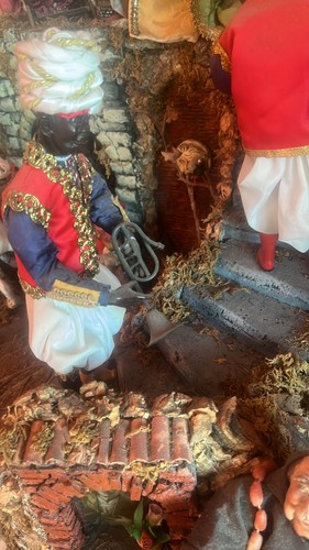Coppia pastori presepe - coppia,