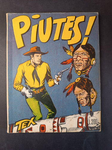 Fumetto tex piutes - tex, piutes!