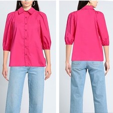 Silvian Heach Fuchsia Poplin