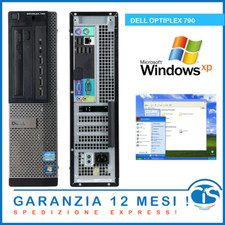 PC COMPUTER DELL WINDOWS XP x32 bit PORTA COM SERIALE RS232 RICONDIZIONATO DESKT
