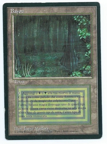 Magic mtg bayou - magic, 1x