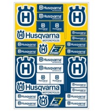 KIT ADESIVI LOGHI HUSQVARNA