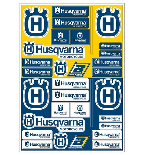 Kit adesivi loghi husqvarna - loghi,