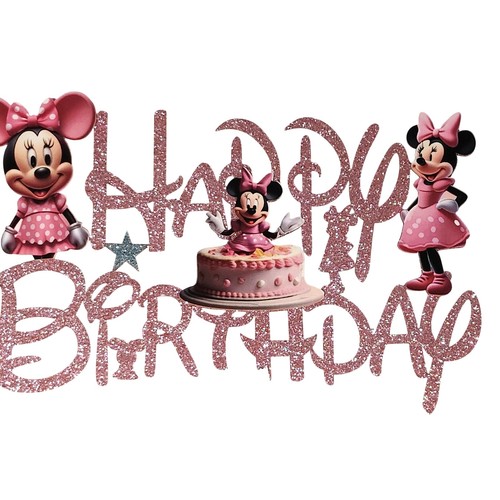 Cake topper minnie mouse - cake,