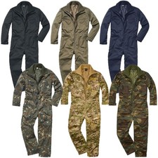 Brandit Panzerkombi Tuta Con Fodera Tuta Da Pilota Tuta Militare