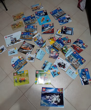 LOTTO 41 MANUALI COSTRUZIONI LEGO CREATOR CITY TECHNIC 3IN1 NINJAGO MINECRAFT