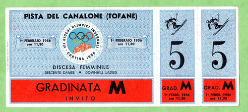Biglietto olimpiadi invernali - biglietto,