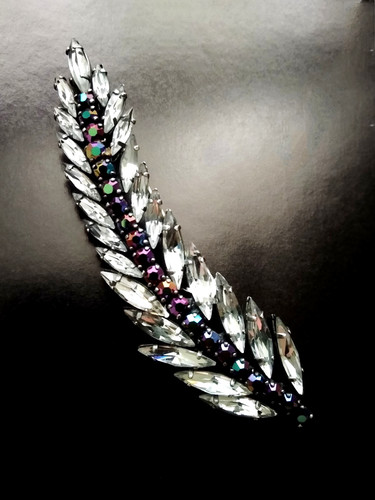 Vintage grande broche ancienne - vintage,