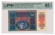 Banconota AUSTRIA 10 corone