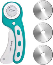 Taglierina Circolare 45Mm, Cutter per Tessuti Con Impugnatura Confortevole E 3 L