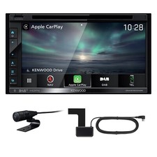 Kenwood DNX-5190DABS 2-DIN Android Auto CarPlay radio digitale incl. antenna