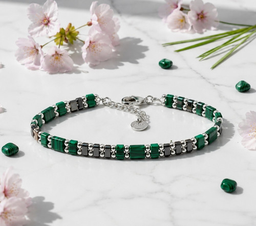 Bracciale uomo pietra di - bracciale,