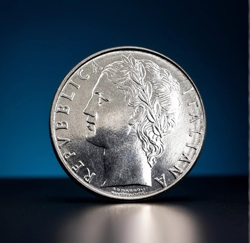 Moneta 100 lire italia tipo - moneta,