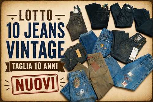 Lotto stock jeans vintage - stock, 10
