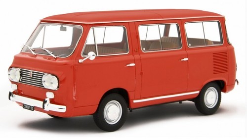 Fiat 850 familiare 1965 red - familiare,