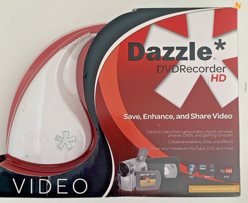 Dazzle dvd recorder - hd, salva