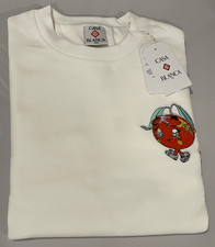 CASABLANCA FELPA UOMO BIANCA