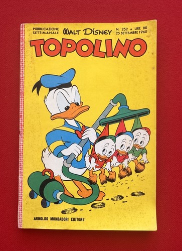 Topolino 252 prima edizione - topolino,