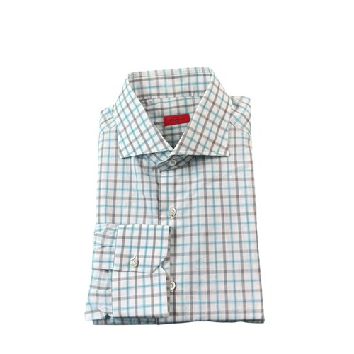 Isaia napoli white blue gray - isaia,