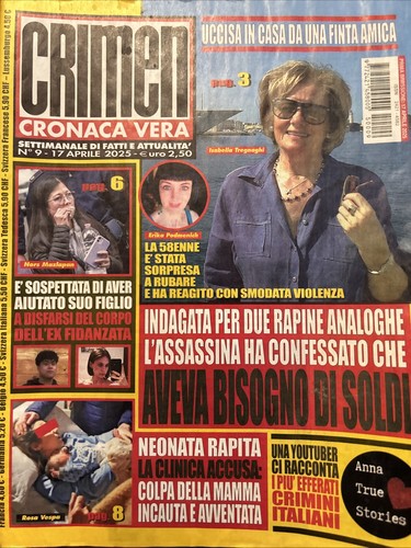 Settimanale crimen cronaca - settimanale,