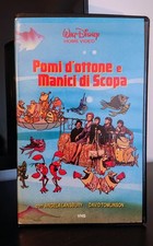 POMI D'OTTONE E MANICI DI SCOPA Walt Disney 1^Edizione 1983 VHS VI 4035 