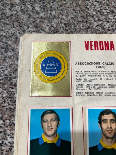 Scudetto verona 256 album - n.256,