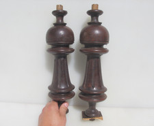 Colonne vittoriane in legno