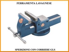 Morsa da banco in acciaio forgiato base fissa 100 125 150 mm Ariex Italiana