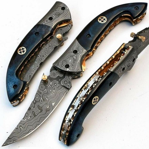 Coltello caccia lama - lama, in