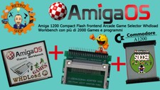 AMIGA OS Frontend Arcade Selector A1200 ( WORKBENCH + Whdload Games + Kit IDE )